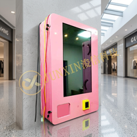 Distributeur automatique mural de snacks et de boissons à écran tactile 22 pouces, capacité 200-300, accepte plusieurs modes de paiement, compatible SDK, pour la vente au détail, les halls d'accueil et les bureaux