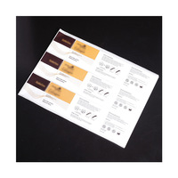 Etiqueta personalizada autoadhesiva impermeable marca logotipo personalizado etiqueta de negocios impresión vinilo adhesivo embalaje etiqueta pegatinas