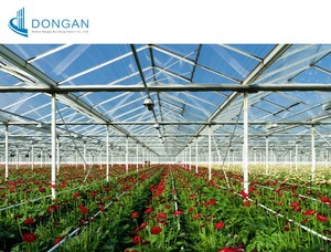 Serres tunnel agricoles professionnelles à faible coût <span class=keywords><strong>pour</strong></span> plantes à fleurs - Product Image 4