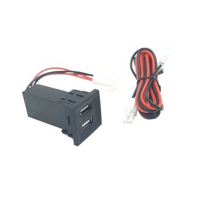 12V 24V Modification de voiture Double prise Usb Car Vw T5 Car Usb Charger - Product Image 3