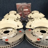 Juego Completo de Caliper de Freno Grande de 6 Pistones 19z Delantero y Trasero con Freno de Mano para Ford Mustang, Focus, Mazda Raptor, Mondeo, Edge, Audi 2017