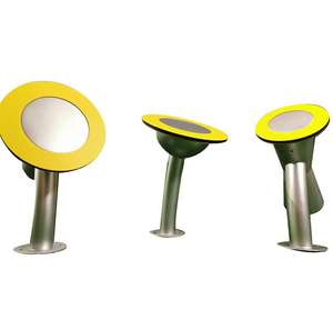 สนามเด็กเล่นกลางแจ้งสแตนเลสอลูมิเนียมอัลลอยด์ไร้ขีดจำกัดสิ่งแวดล้อมพลาซ่าชุมชน - Product Image 6