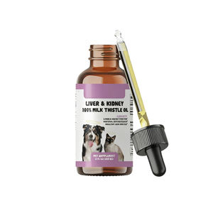 פרימיום הנמכר ביותר 100% שמן גדיל חלב טבעי טיפות חיות מחמד עבור בריאות בכבד כלבים חתולים - Product Image 1
