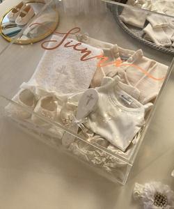 Nhà Sản Xuất <span class=keywords><strong>CUSTOM</strong></span> MADE Rõ Ràng <span class=keywords><strong>ACRYLIC</strong></span> CHRISTENING Hộp Với Tên LOGO - Product Image 4