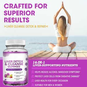Vegan <b>Liver</b> <b>Detox</b> Gummy <b>Liver</b> Colon Cleanse Beet Root Extract <b>Supplement</b> <b>Liver</b> <b>Detox</b> Gummies - Product Image 2