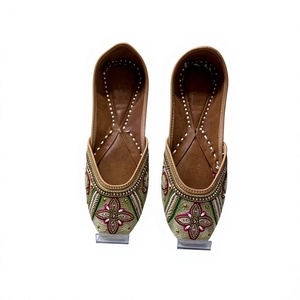 BS INTERNATIONAL Women's Traditional Design Leather Shoes Custom Embroidery Genuine Leather Upper Midsole Elastic Fashion Trend - Product Image 3