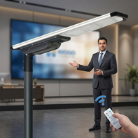 Lampes solaires extérieures 60W avec caméra CCTV intégrée, éclairage solaire de rue IP66 étanche, construction en aluminium, utilisation routière, garantie usine 12 ans