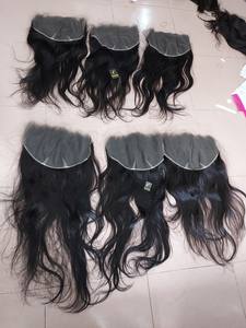 Meilleures ventes 13x10 HD pour la vente en gros de cheveux vierges bruts vietnamiens Swiss Lace Closure en couleurs naturelles Meilleurs fournisseurs de cheveux humains - Product Image 6