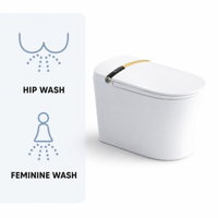 Toilette intelligente avec siège chauffant et télécommande S-Trap
