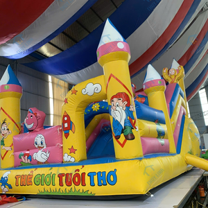 Material de PVC, Fácil de Instalar, Ideal para Parques de Diversiones y Eventos, Castillo Inflable con Forma de Pato, 3m x 5m, Aplicación de Juegos de Vietnam - Product Image 4