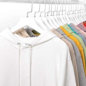 Vente en gros de sweat-shirt à épaules tombantes en coton polyester premium personnalisé 280gsm sweat à capuche pull bouffant pour hommes - Product Image 1