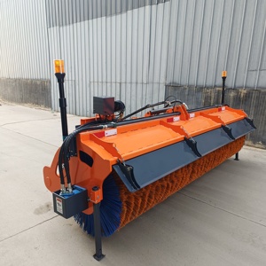 Balai à neige rotatif balai à neige balai d'angle monté sur tracteur chariot élévateur ou chargeuse/chargeuse compacte - Product Image 5