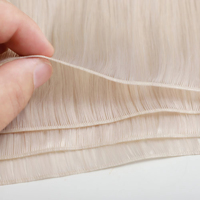 Extensions de cheveux humains invisibles à trame plate Genius Weft – Vente en gros de mèches de cheveux humains vierges bruts à cuticules intactes – Perruque