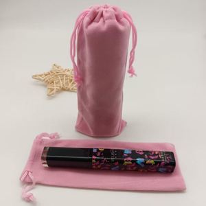 Pink Velvet Jewelry Dust <b>Bag</b> Soft Velvet Fabric Pouch, <b>Drawstring</b> Velvet Beauty Makeup <b>Toiletry</b> <b>Bag</b> for Cosmetics - Product Image 5