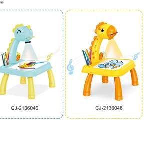 Educazione animale Doodle Painting Board scrivania giocattolo per bambini proiettore Art tavolo da disegno - Product Image 6