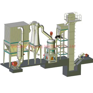 Molino de molienda ultrafino, molino de micropolvo de caolina, carbonato de calcio, mármol, faispar, yeso, borita, talco, calcita, fluorita