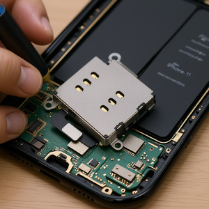 Câble flexible pour lecteur de carte SIM pour iPhone 11 - Product Image 3