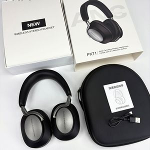 Auriculares Inalámbricos Over-Ear de Cuero Rojo 5.0 con Cancelación Activa de Ruido, Sonido Hi-Fi y Control Táctil - Product Image 5