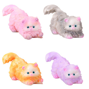 Juguete Antiestrés de Gato Hinchado Viral de Instagram, Tamaño de Bolsillo, Silencioso, Regalo para Adolescentes y Adultos, Juguete Relajante para Apretar - Product Image 1