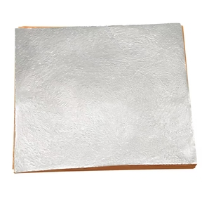 Fogli di Lamina d'Argento Puro di Alta Qualità 11*11Cm, Forma Quadrata, Commestibili, Ecologici, Lavabili, per Lavori Manuali, Casa, Matrimoni e Artigianato - Product Image 3