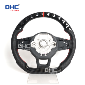 Volante de Fibra de Carbono Hydro-Dip para Volkswagen VW Gti <span class=keywords><strong>Golf</strong></span> <span class=keywords><strong>R</strong></span> Mk7 2015-2019 Mk7.5 <span class=keywords><strong>R</strong></span>-<span class=keywords><strong>Line</strong></span>, Envío desde Almacén en EE. UU. - Product Image 4