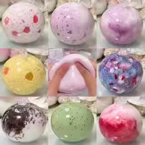 JY <b>DIY</b> Handmade Ball Squeeze <b>Kit</b> Plastic Stress Relief Toy Slow Rebound Hand Feel Artifact Unisex Ages 14+ China Model 20240319 - Product Image 3