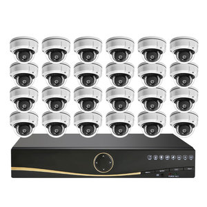 Intérieur 24ch <span class=keywords><strong>maison</strong></span> <span class=keywords><strong>surveillance</strong></span> caméras de sécurité 1080p HD 24 canaux poe caméra dôme cctv <span class=keywords><strong>kit</strong></span> 2MP - Product Image 1