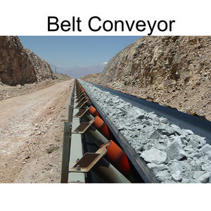 Sabuk konveyor untuk batu kapur besi bijih coke clinker Harga Murah pabrik Cina transportasi kualitas baik coveyor sabuk pengumpan - Product Image 1