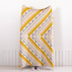 Offre Spéciale Jaune En Gros Couvertures De Voyage Couverture De Refroidissement Portable De Haute Qualité Couverture King Size// - Product Image 4