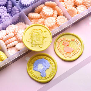 Suidis Série Animaux Mignons : Tampons à Cire Scellante en Plastique à Thème Animalier pour Journalisation et Artisanat - Product Image 4