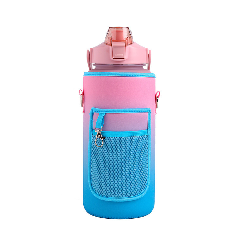 Pink and blue(only sleeve, No bottle)