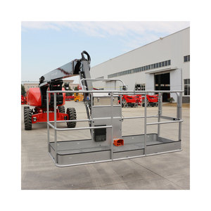 แขนตรงยกบูมแขนยืดหดได้สำหรับเครื่องบินดีเซลไฟฟ้าแพลตฟอร์มการทำงานทางอากาศแบบไฟฟ้า - Product Image 5