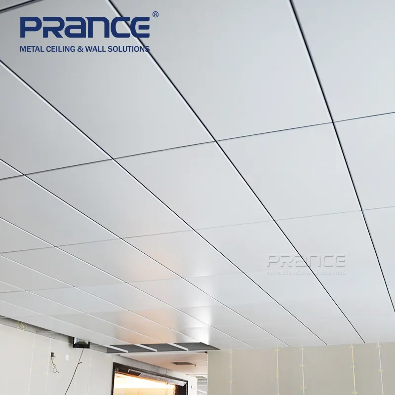 High Quality Aluminum Suspended Ceiling Tiles Perforated Lay in ceiling Manufacturers