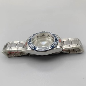Pièces de montre Mod Parts Mulan, lunette en céramique couleur, boîtier en acier inoxydable 39 mm, bracelet poli moyen pour mouvement chronographe à quartz VK63 - Product Image 3