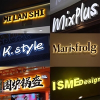 Lettres en métal rétroéclairées personnalisées, enseignes publicitaires 3D pour entreprises, étanches IPX4, extérieur, multicolores, télécommande Bluetooth