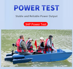 Barca da Pesca Modulare Portatile in Plastica Resistente per Esterni Pieghevole per Pescatori - Product Image 3