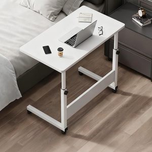 Adjustable Wooden Top Metal Frame Laptop Modern <b>Computer</b> <b>Desk</b> Movable Laptop Table <b>Computer</b> <b>Desk</b> - Product Image 1