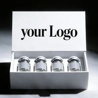 Boîtes cadeaux en papier de luxe pour flacons de peptides de 3 ml, 5 ml, 10 ml, emballage de flacons rechargeables avec logo personnalisé