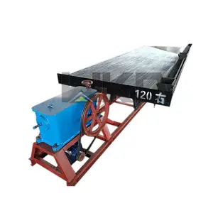 Manufacturer Direct Manganese Tin Copper Mineral Ore Shaking Table Gold Separation