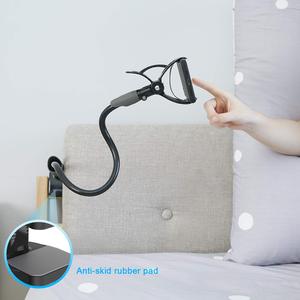 Support de téléphone Portable Flexible et réglable, pour <span class=keywords><strong>lit</strong></span> paresseux en Aluminium, Long bras réglable - Product Image 6