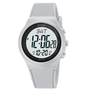 <span class=keywords><strong>Skmei</strong></span> – montre-bracelet numérique étanche 50M, prix de gros d'usine, pas cher, sport, analogique, avec bracelet en silicone, 1980 - Product Image 4