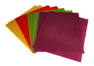Feuilles de <span class=keywords><strong>cire</strong></span> <span class=keywords><strong>d</strong></span>'<span class=keywords><strong>abeille</strong></span> colorées en nid <span class=keywords><strong>d</strong></span>'<span class=keywords><strong>abeille</strong></span> pour bricolage <span class=keywords><strong>Kit</strong></span> de fabrication de bougies - Product Image 3