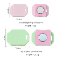 Guide de couture magnétique coloré multidimensionnel, accessoires de machine à coudre industrielle multifonctionnels de couleur macaron, simple