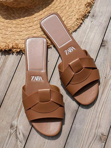 2026 New Braid <strong>Glitter</strong> Designer <strong>Sandals</strong> for Women Luxury Flat Slippers Summer Fashion Shoes - Product Image 5