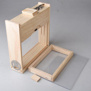 Caja de Observación de Abejas de Madera, <span class=keywords><strong>Colmena</strong></span> Transparente de Pino para Apicultura - Product Image 5