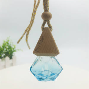 Flacons de parfum en forme de capsules pour voiture, 7ml, pièces, nouveau Design, capuchon en bois, pendentif, diffuseur de voiture - Product Image 3