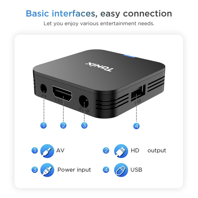 Wholesale Home TX1 TV Box Android 10 Allwinner H313 4K UHD 2.4G WiFi 1GB/2GB RAM 8GB/16GB ROM Quad Core Streaming Set Top Box