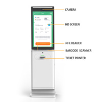 Système automatisé de distribution de tickets avec gestion des flux clients et intégration multi-services