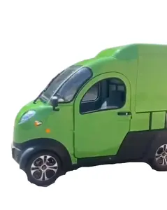 Electrico kendaraan truk Pickup kondisi futuristik mobil listrik otomatis nyata skuter mobilitas tertutup