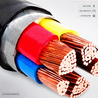 Cable Unipolar Aislado XLPE/PE/PVC, Cobre/Aluminio Sólido o Trenzado, Baja Tensión 0.6/1kv, para Calefacción y Energía Industrial